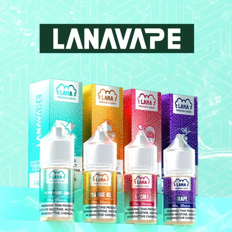 LANA煙油推薦|LANAVAPE 30ml尼古丁鹽小煙油 · 台灣現貨